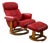 1980s Chairworks Reclining Lounge Chair and Ottoman For Sale
