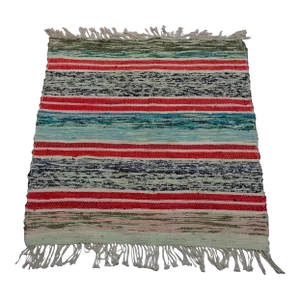 Rag Rug Swedish Mid Century