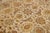 Gray Handmade Paki Peshawar Wool Rug in Beige With Floral Design For Sale - Image 8 of 10