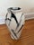 Off-white Eclectic Asymmetric Vase Pair – 1980s Harris Potteries & Chinoiserie Prunus Porcelain For Sale - Image 8 of 12