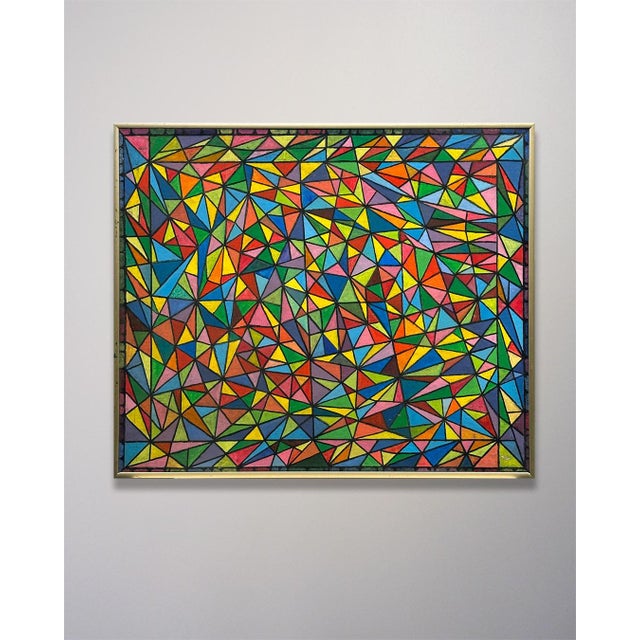 Fantastic. Outsider artist J. Zizabin created this acrylic on board painting over a 6-year period, finishing it at age 86....