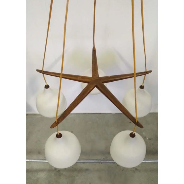 Luxus Chandelier from Luxus, 1960s For Sale - Image 4 of 10
