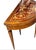 Antique Italian Neoclassical Marquetry Inlaid Round Folding Game Table For Sale In Atlanta - Image 6 of 9