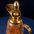 Tobacco-Coloured Parchment and Brass Thermos by Macabo of Cusano Milanino, Italy 1950 For Sale - Image 16 of 17