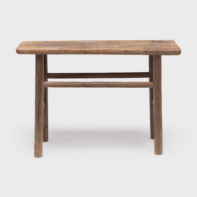 This antique Chinese table charms with simple design and fantastic character. Dated to the late 19th century, the...