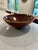Large 1960s Hand Carved Mid Century Wood Teak Bowl For Sale - Image 9 of 9
