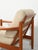 Danish Lounge Chairs with Beige Cushions, 1950s, Set of 2 For Sale - Image 9 of 12