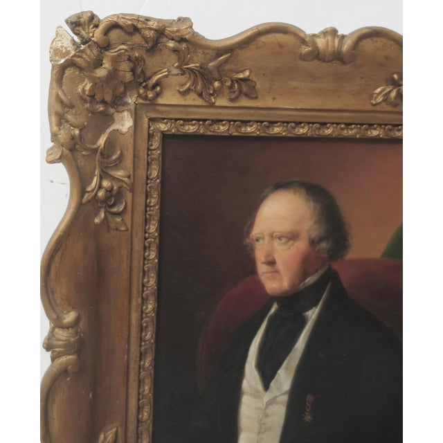 Traditional Antique Portrait British Gentleman Portrait For Sale - Image 3 of 10