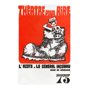 Théâtre pour Rire, Unknown Artist Poster
