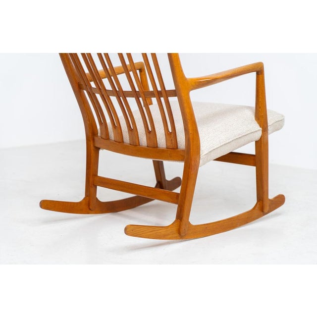 ML33 Rocking Chair by Hans J. Wegner for A. Mikael Laursen For Sale - Image 14 of 17