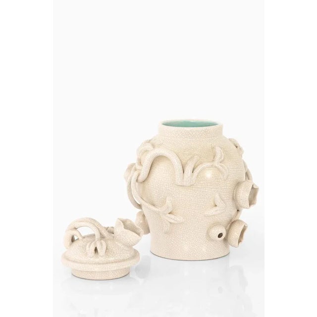 Vase by Eva Jancke-Björk for Bo Fajans Gefle For Sale - Image 4 of 7