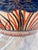 White Antique 13" Japanese Imari Porcelain Lotus Motif Jardiniere Planter For Sale - Image 8 of 14