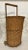 Wood Antique French Market Basket Cart For Sale - Image 7 of 9