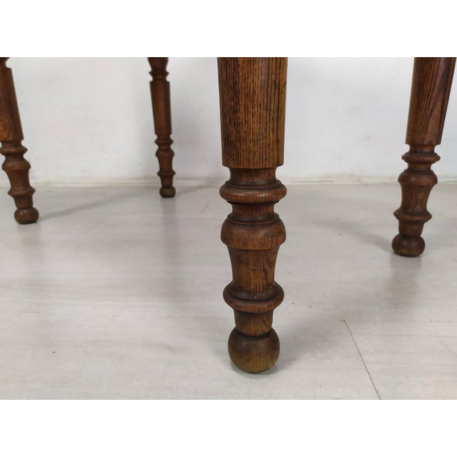 Vintage Bistro Table in Ash For Sale - Image 17 of 18