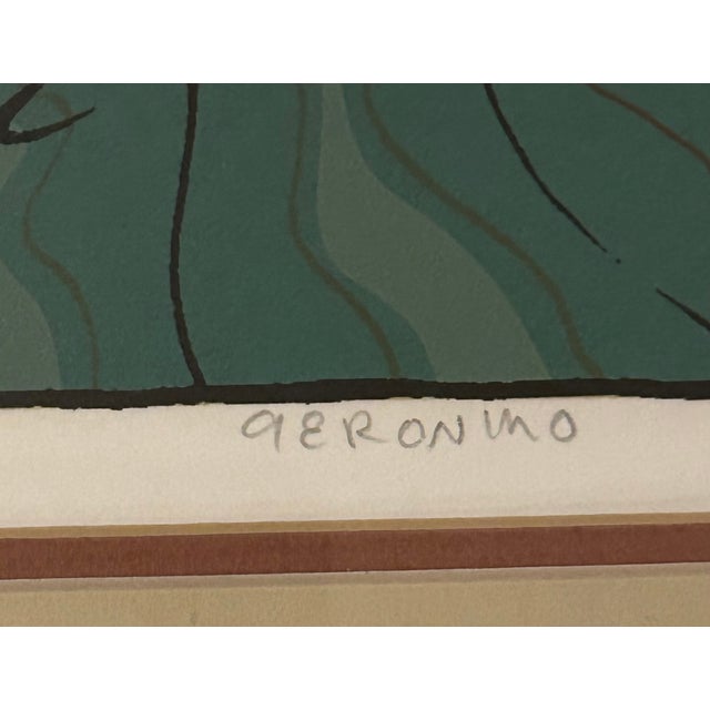 Up for sale is an exceptional, investment-grade original hand-signed Southwest modern serigraph by the highly celebrated...