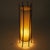 Large Bamboo and Linen Floor Lamp by Louis Sognot, 1960s For Sale - Image 4 of 18