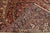 Heriz Rug 8' X 11'1'' Red Wool Vintage Traditional Hand-Knotted Oriental Carpet For Sale - Image 14 of 15