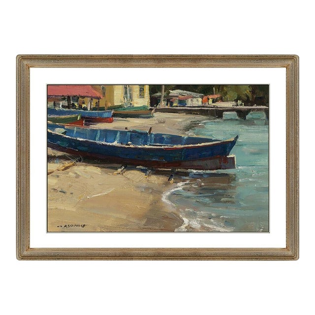 Late 20th Century The Saint Lucia Canoes, Clyde Aspevig For Sale