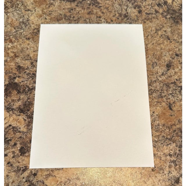 Contemporary “Fire Dance” Signed Original Watercolor Botanical by Nancy Smith For Sale - Image 3 of 3