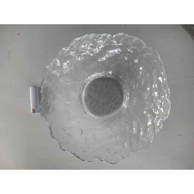 Large Vintage Glass Bowl, 1970s For Sale - Image 16 of 18