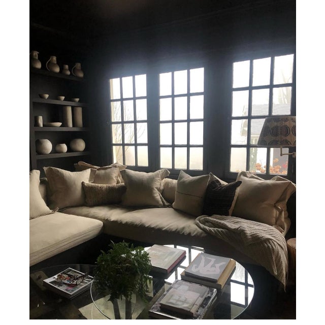 Mid 20th Century Primitive Wood and Glass Tables For Sale - Image 5 of 7