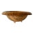 Box Elder Organic Hand-Turned Wood Footed Bowl With Natural Grain For Sale