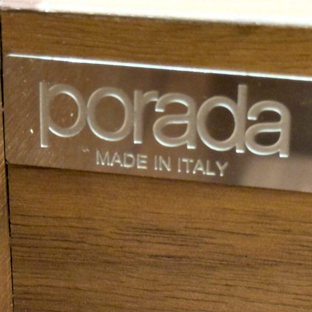 Porada Ziggy Dining Table in Canaletta Walnut by Carlo Ballabio For Sale - Image 6 of 10