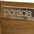 Porada Ziggy Dining Table in Canaletta Walnut by Carlo Ballabio For Sale - Image 6 of 10