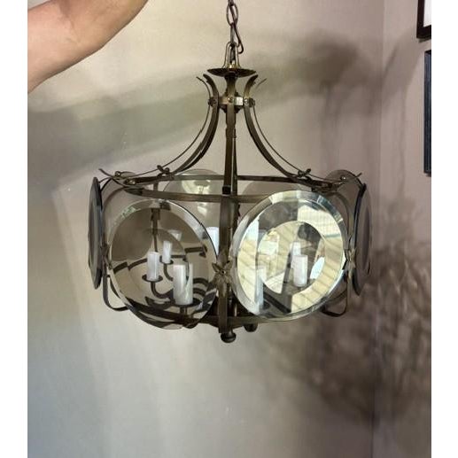Mid-Century Modern Vintage Mid-Century Modern Multi-Arm Chandelier For Sale - Image 3 of 3