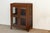 Contemporary Antique Colonial Three-Sided Glass Cabinet For Sale - Image 3 of 7