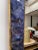 2020s Contemporary Brass & Blue Murano Glass Wall Mirror For Sale - Image 5 of 11