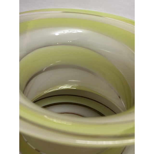 Orrefors Swedish Art Glass Model 4135-330 Vase by Vicke Lindstrand for Orrefors, 1950s For Sale - Image 4 of 7