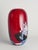 Art Glass Cherry Red Vase by Mikael Axenbrant, Sweden, 1990s For Sale - Image 10 of 18