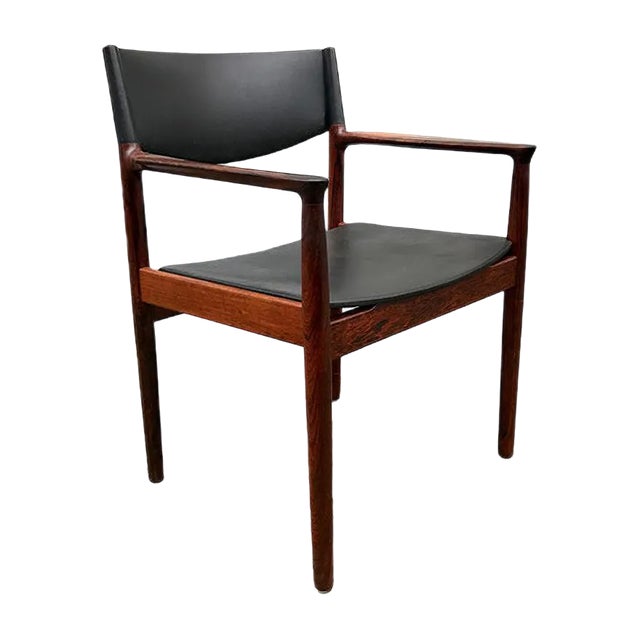 Danish Rosewood Erika Armchair by Erik Wørts for Vamo, 1960s For Sale