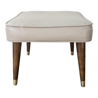 Mid Century Modern Gray Babcock Philllips Ottoman For Sale