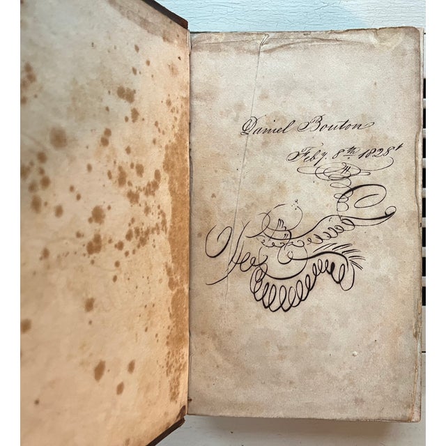 Fine Leather Bindings - Books by Reverend John Newton (1725 - 1807) New York City 1821 - 6 Volumes For Sale - Image 13 of 17