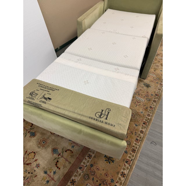 American Leather Bentley Sleeper Chair For Sale - Image 11 of 12