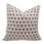 Fabdivine Decorative Block Print Cushion Cover 20x20 Inch Duck Canvas-Kohinoor For Sale