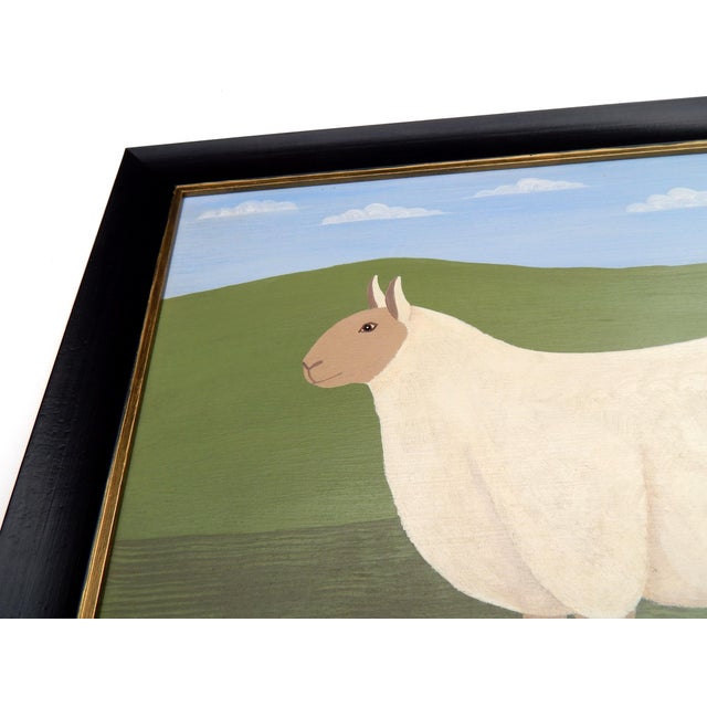 Early 21st Century Matt Rix, Ivy, 2000s, Oil Painting on Board, Framed For Sale - Image 5 of 8