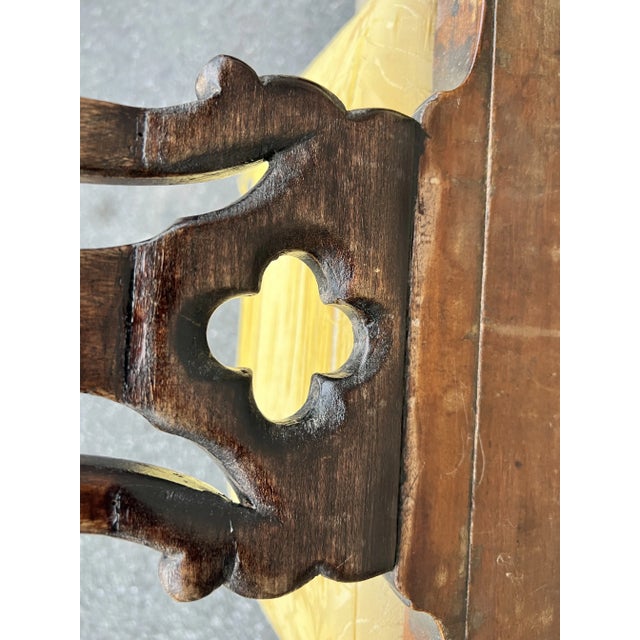 A Pair of Mahogany Gothic Chippendale Side Chairs, Mid-Atlantic States, Circa 1770’s For Sale - Image 6 of 12