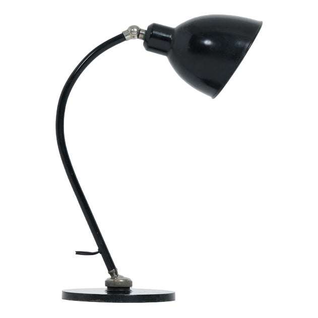 Polo Popular Desk Lamp by Christian Dell for Bünte & Remmler, 1920s For Sale