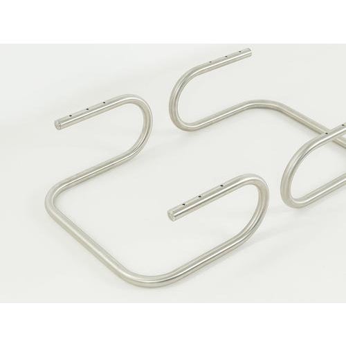 Bauhaus Style Stainless Steel Table Legs, Set of 2 For Sale - Image 7 of 8
