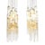 This exquisite pair of chandeliers, crafted in the 1960s by the legendary Venetian glassmakers Venini, represents the...