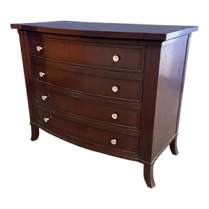 Mahogany & Brass Zachary Chest From the Madeline Stuart Collection