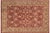 Maroon Floral 1990's Pak-Persian Maroon/Green Wool Rug - 6'1'' X 9'0'' For Sale - Image 8 of 9