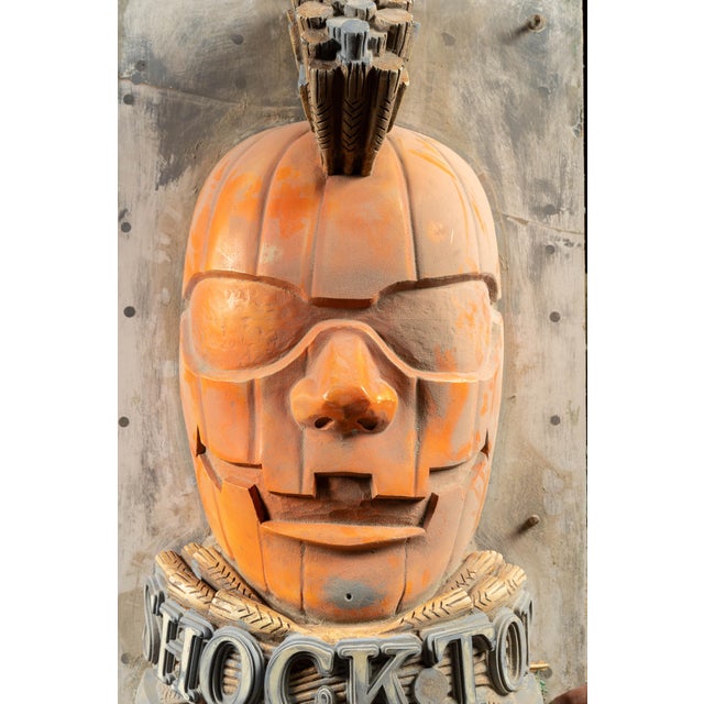 American One of a Kind Shock Top Jack-O'-Lantern Beer Sign Master Mold For Sale - Image 3 of 9