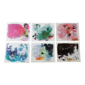 Vintage Abstract Expressionist Otto Nielsen Lithographs - Set of 6