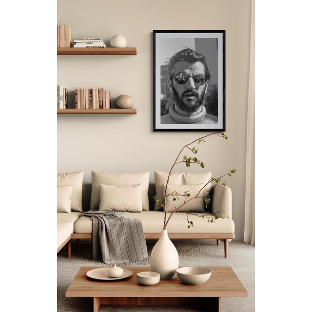 Ringo Starr during the filming of a commercial promoting his album Goodnight Vienna in Los Angeles, 1976. James Fortune...