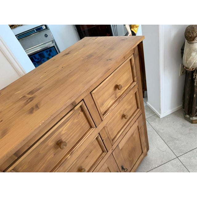 Rustic Shop Chest in Wood For Sale - Image 14 of 18