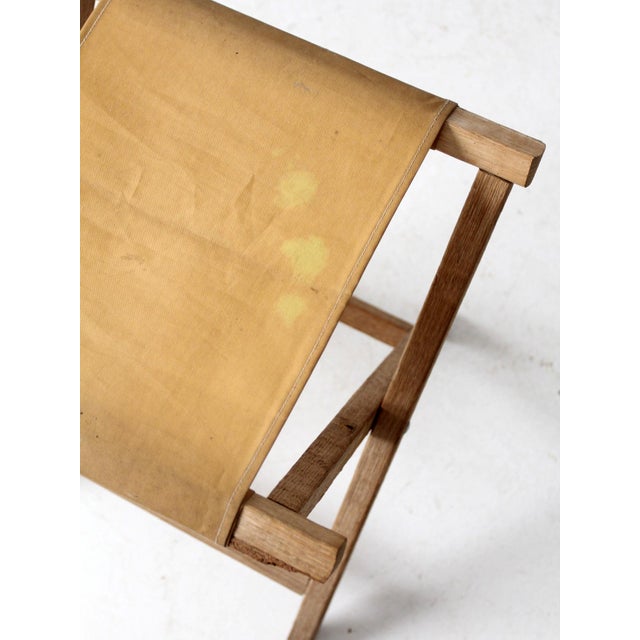 Vintage Camp Stool For Sale - Image 9 of 9